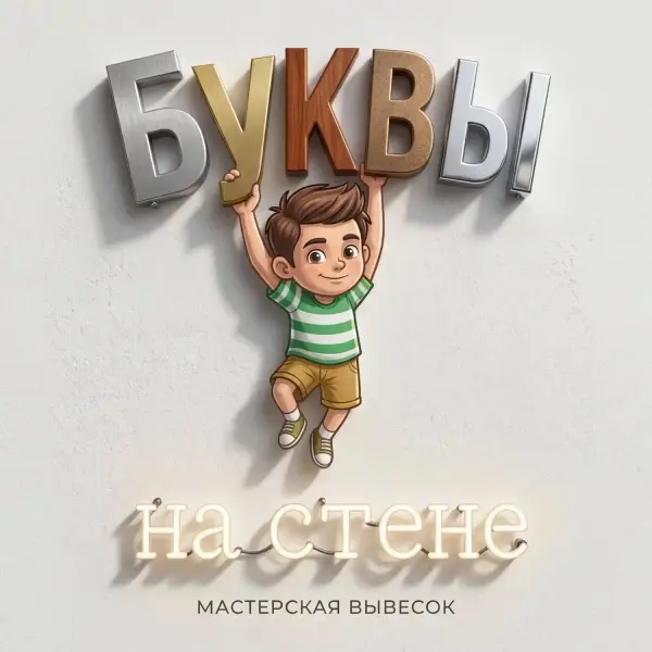 БУКВЫ на стене